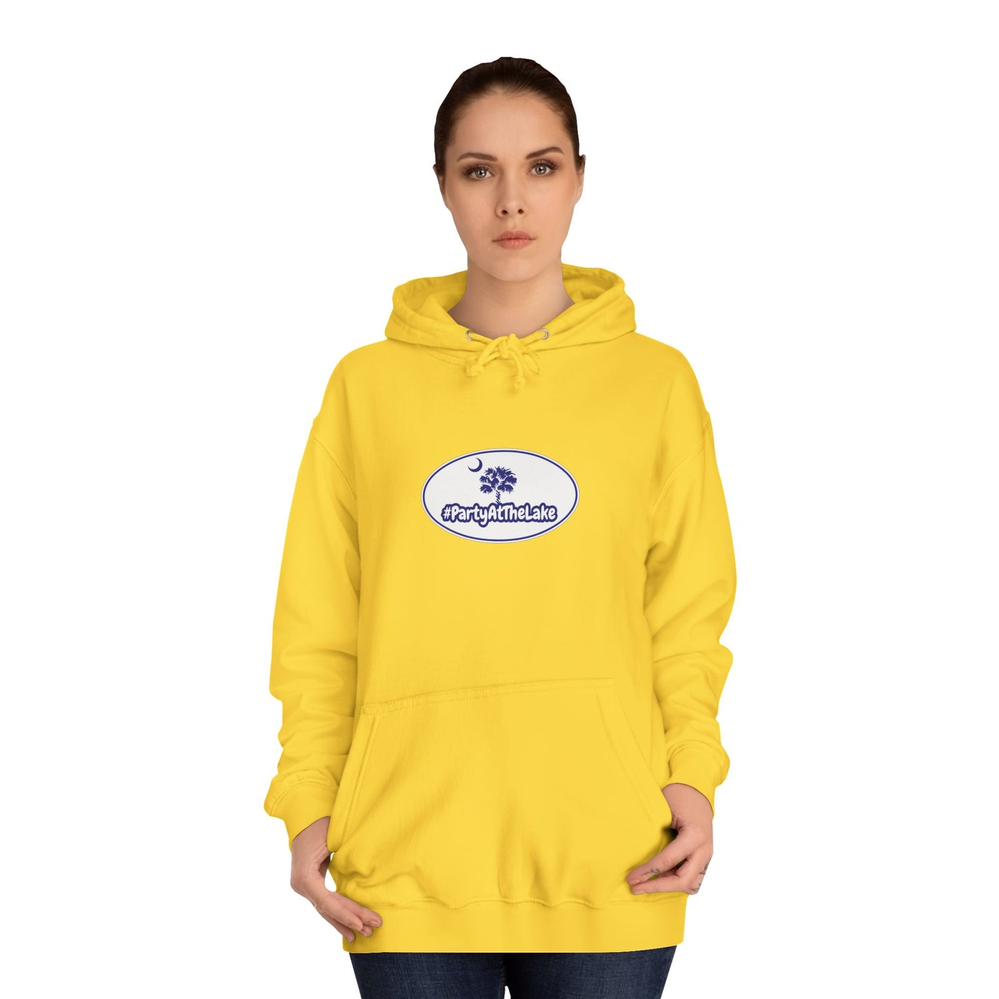 Unisex College Hoodie with Artistic Design | Perfect for Students & Casual Wear