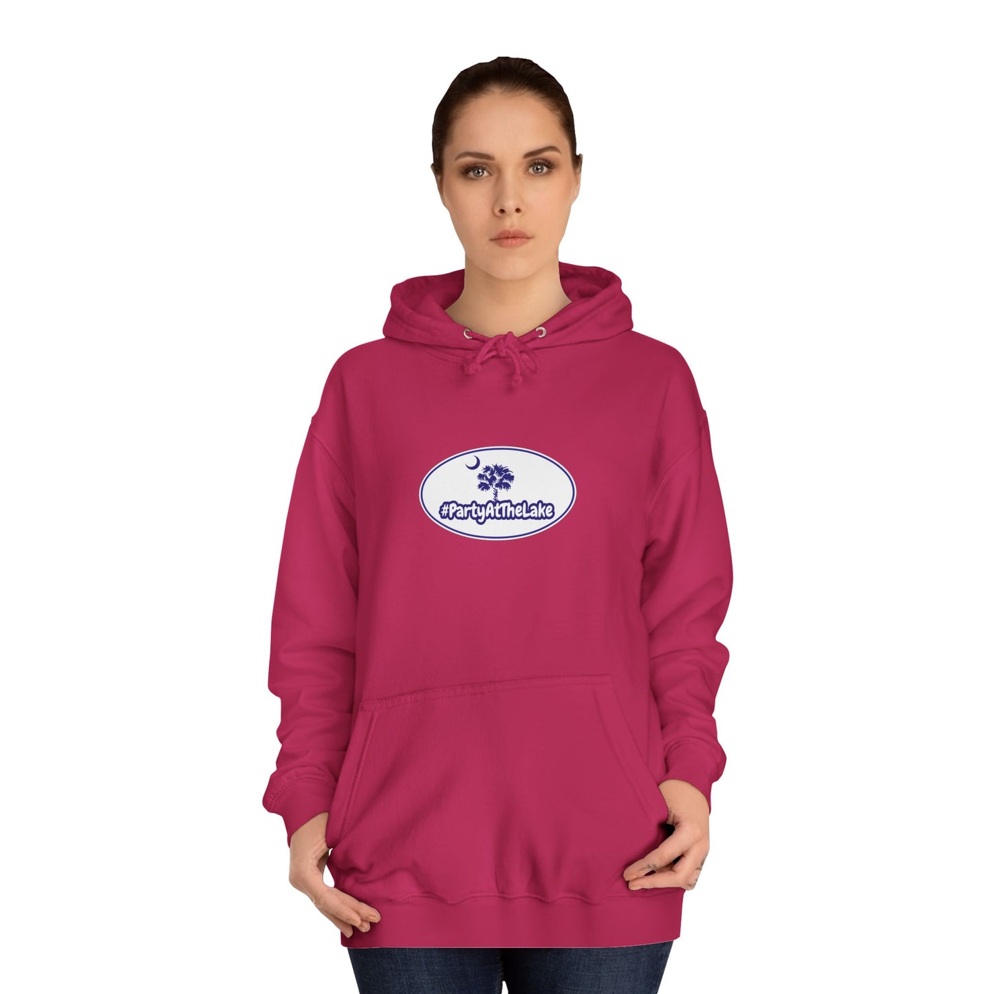 Unisex College Hoodie with Artistic Design | Perfect for Students & Casual Wear