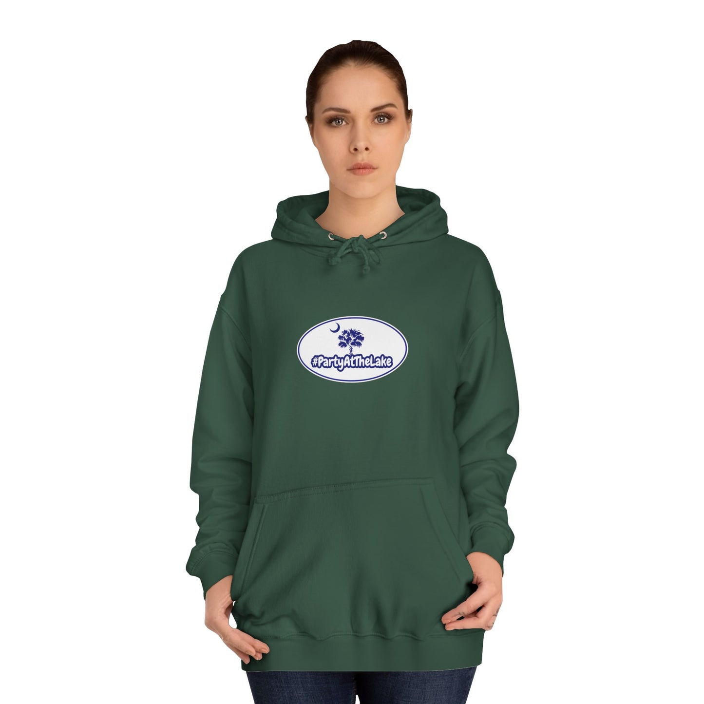 Unisex College Hoodie with Artistic Design | Perfect for Students & Casual Wear