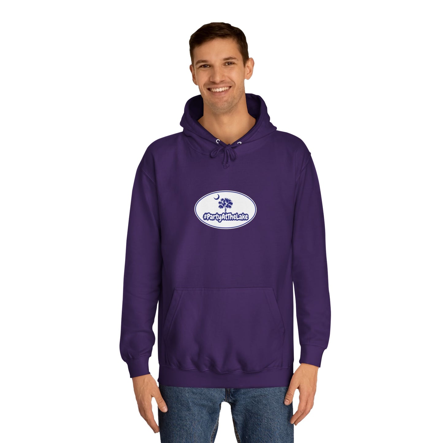 Unisex College Hoodie with Artistic Design | Perfect for Students & Casual Wear