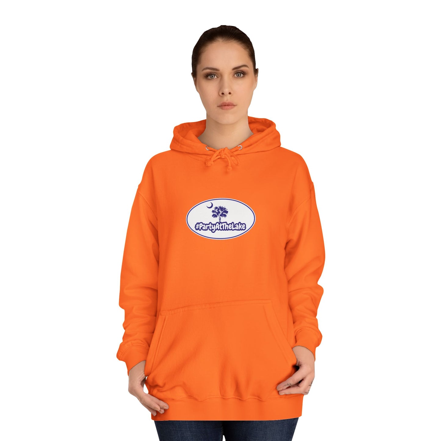 Unisex College Hoodie with Artistic Design | Perfect for Students & Casual Wear