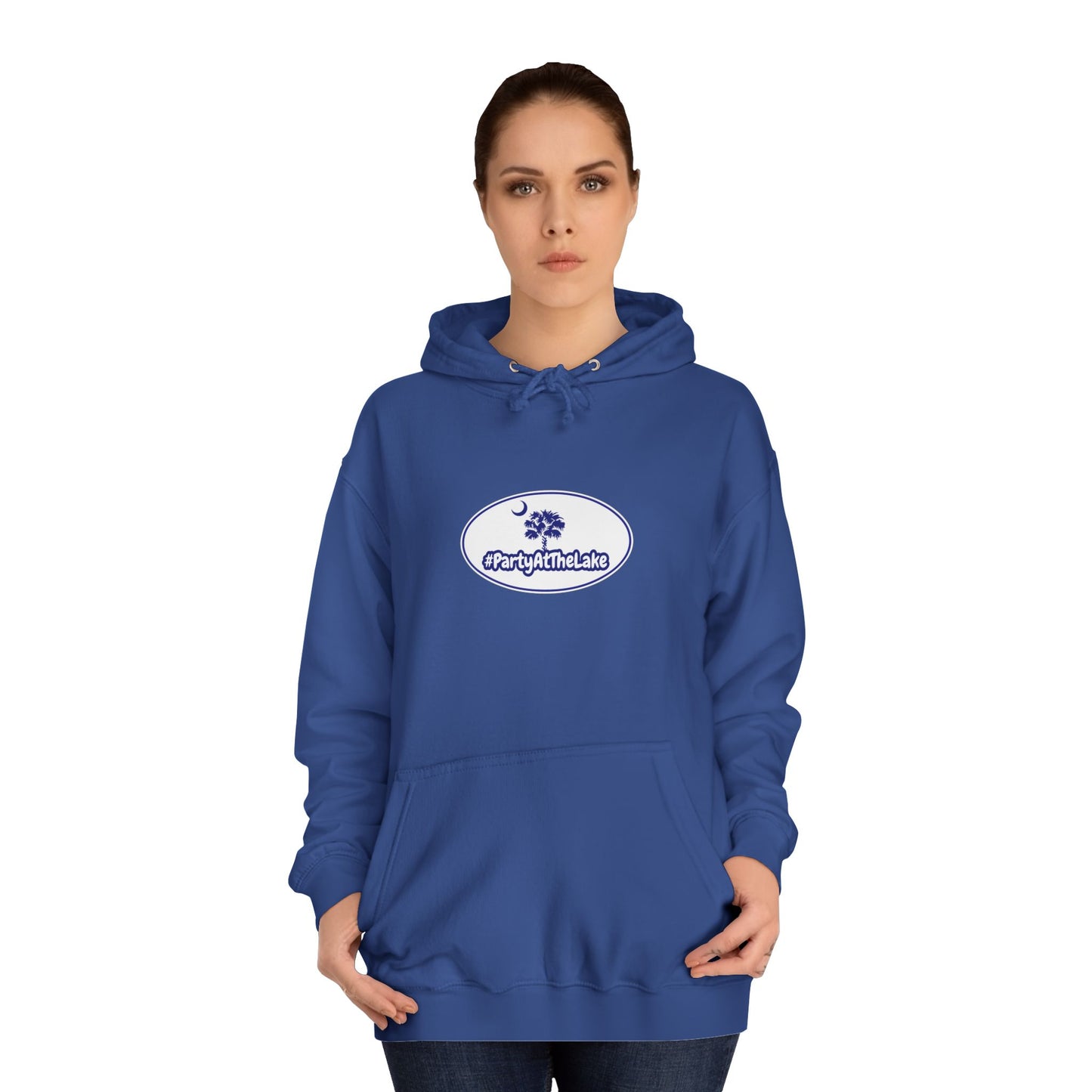Unisex College Hoodie with Artistic Design | Perfect for Students & Casual Wear