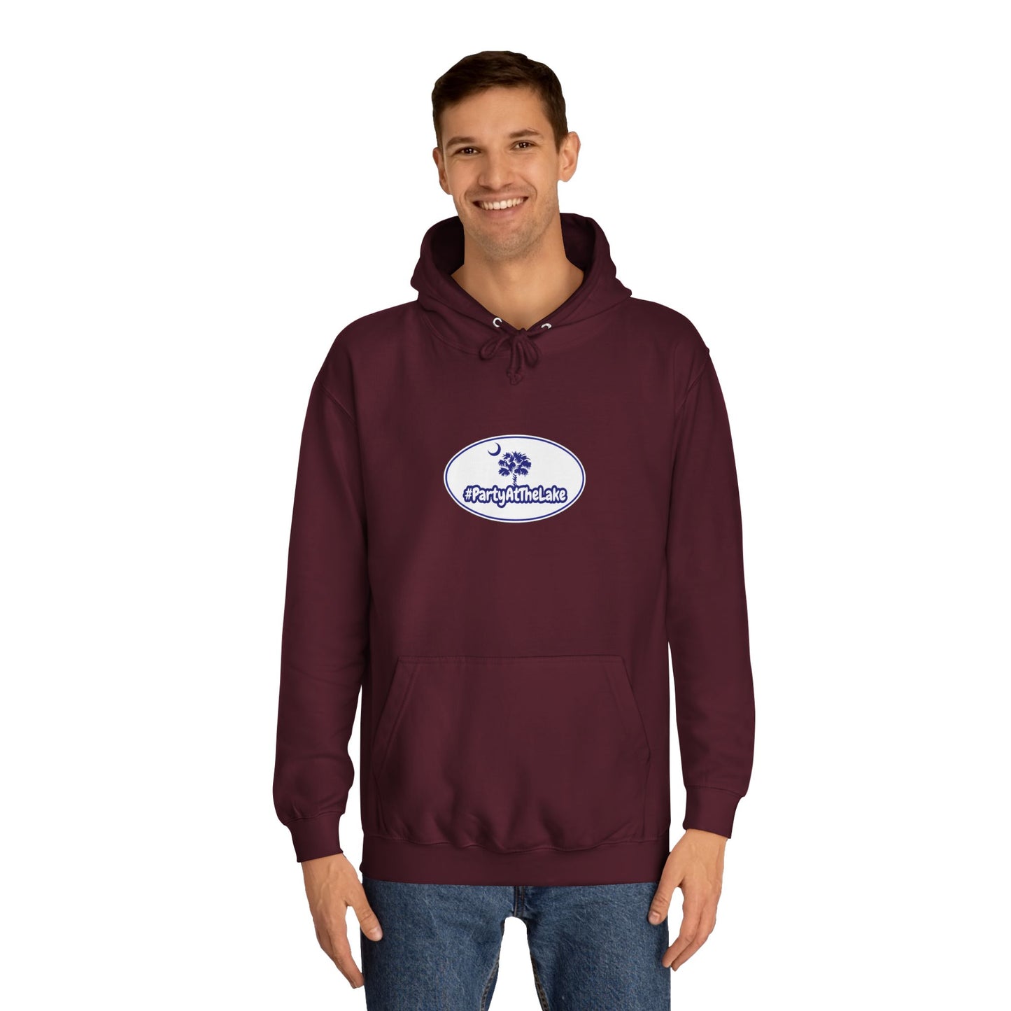 Unisex College Hoodie with Artistic Design | Perfect for Students & Casual Wear