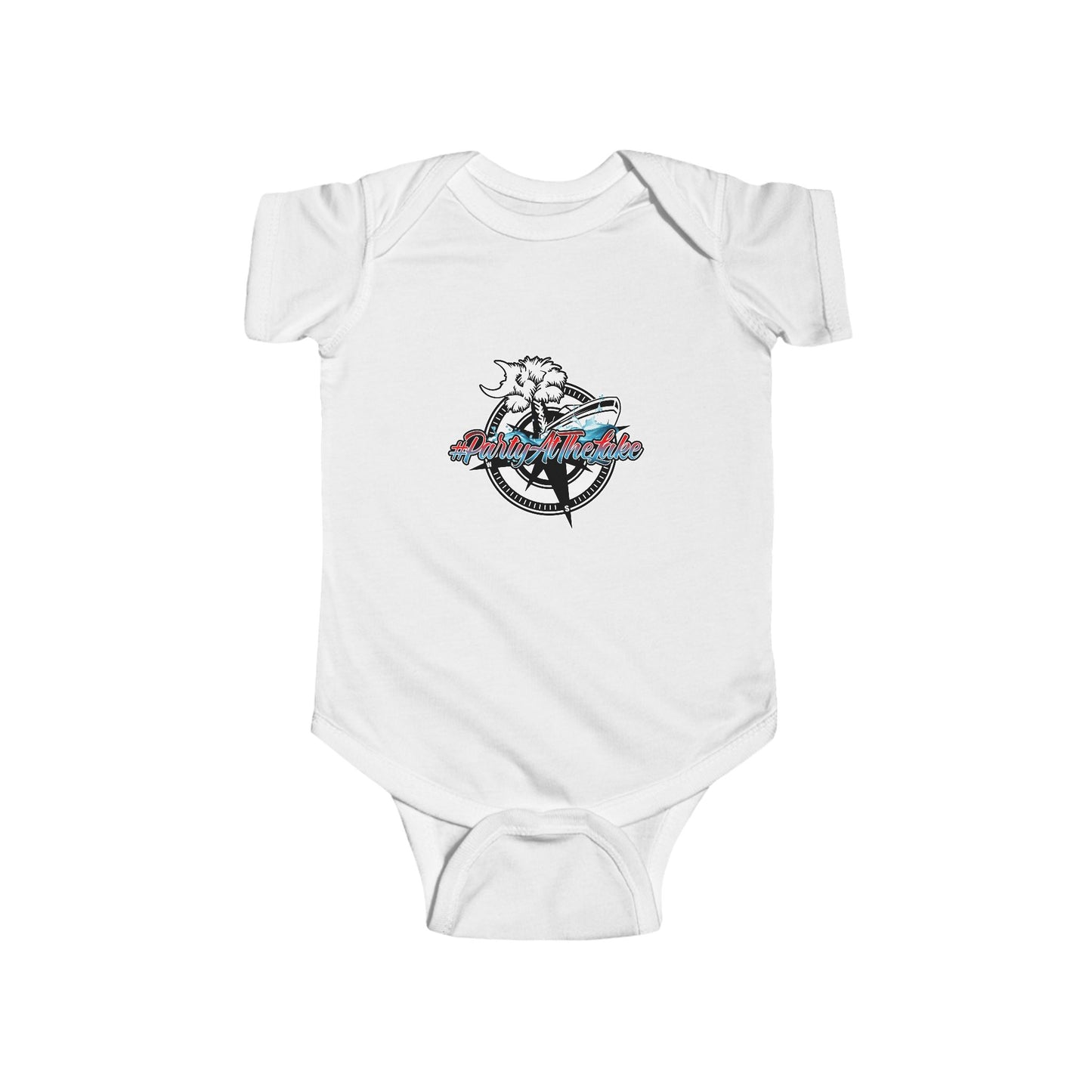 Patriotic Infant Bodysuit - 'America' Peace Sign - Ideal for 4th of July and Celebrations