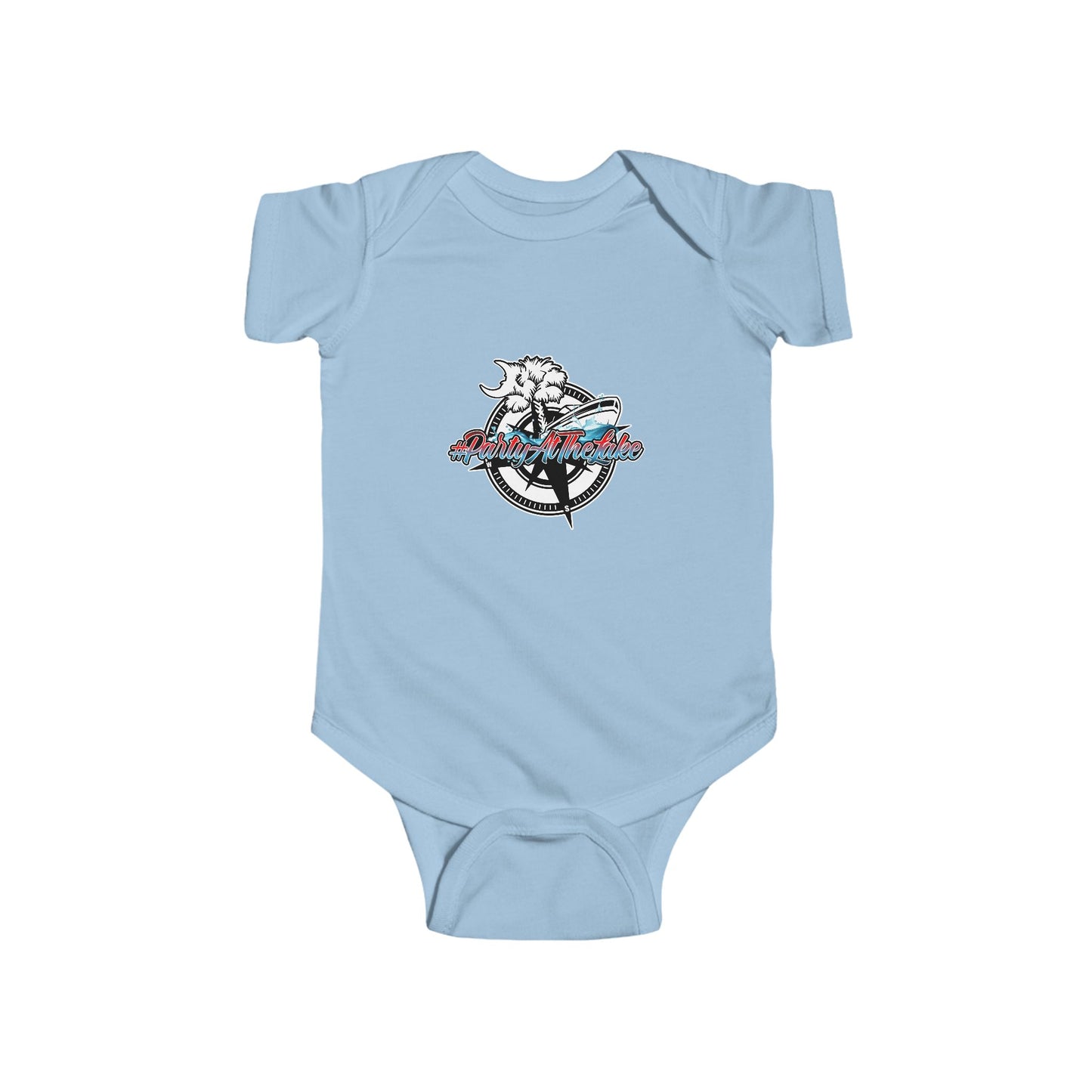 Patriotic Infant Bodysuit - 'America' Peace Sign - Ideal for 4th of July and Celebrations