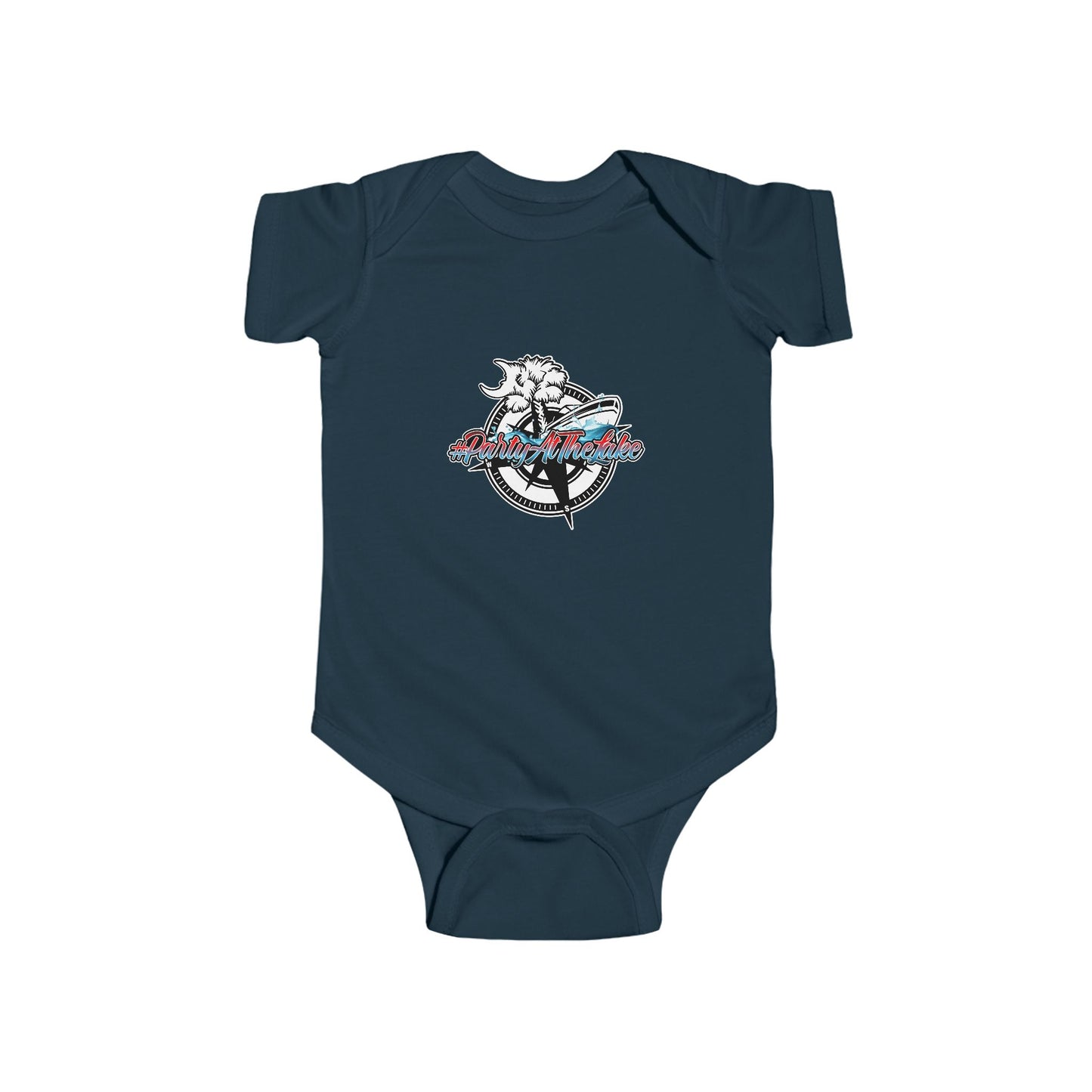 Patriotic Infant Bodysuit - 'America' Peace Sign - Ideal for 4th of July and Celebrations