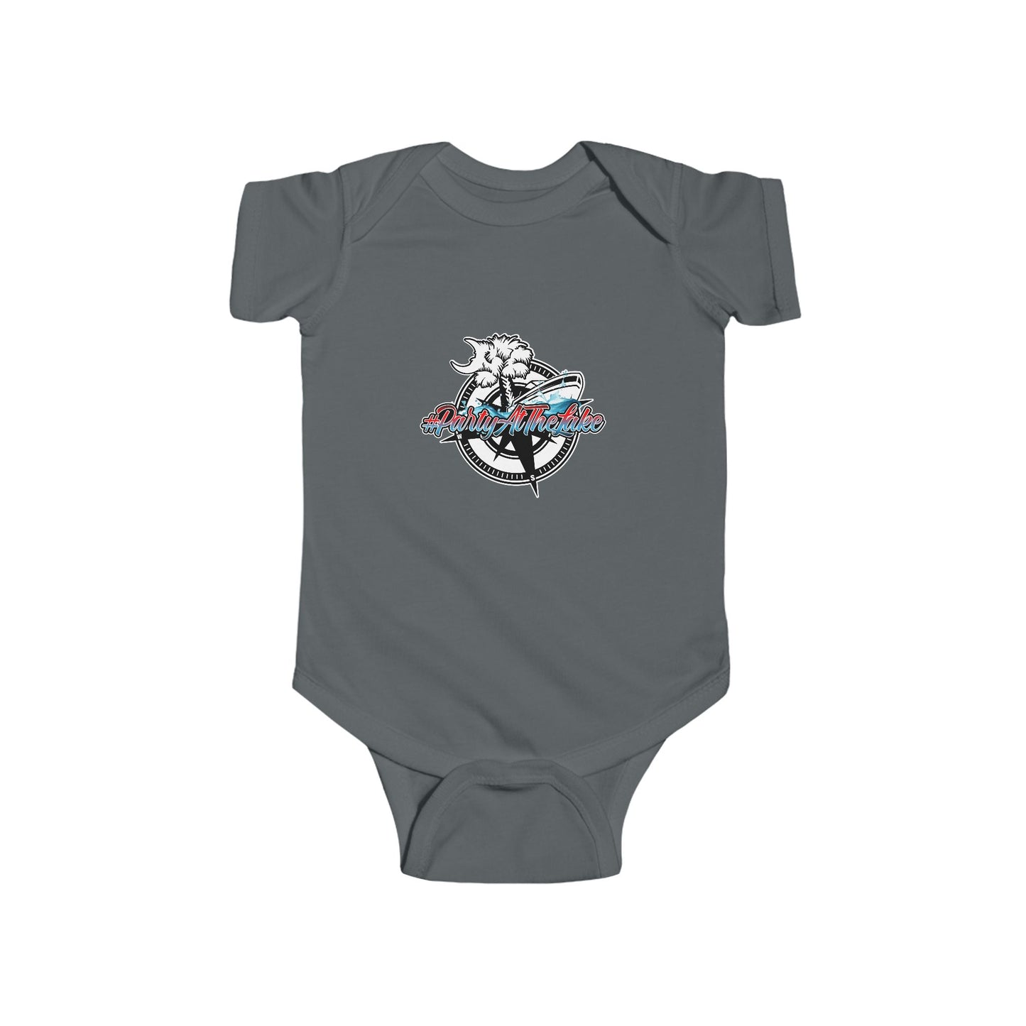 Patriotic Infant Bodysuit - 'America' Peace Sign - Ideal for 4th of July and Celebrations