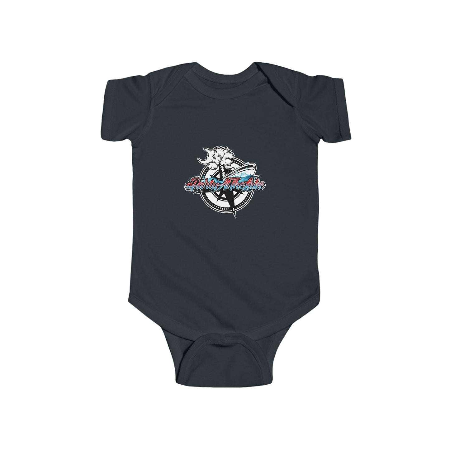 Patriotic Infant Bodysuit - 'America' Peace Sign - Ideal for 4th of July and Celebrations
