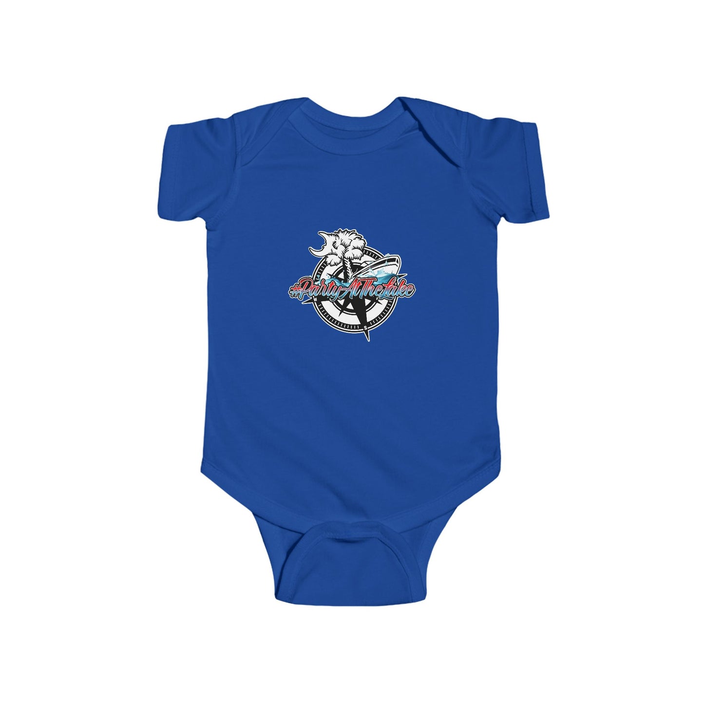 Patriotic Infant Bodysuit - 'America' Peace Sign - Ideal for 4th of July and Celebrations