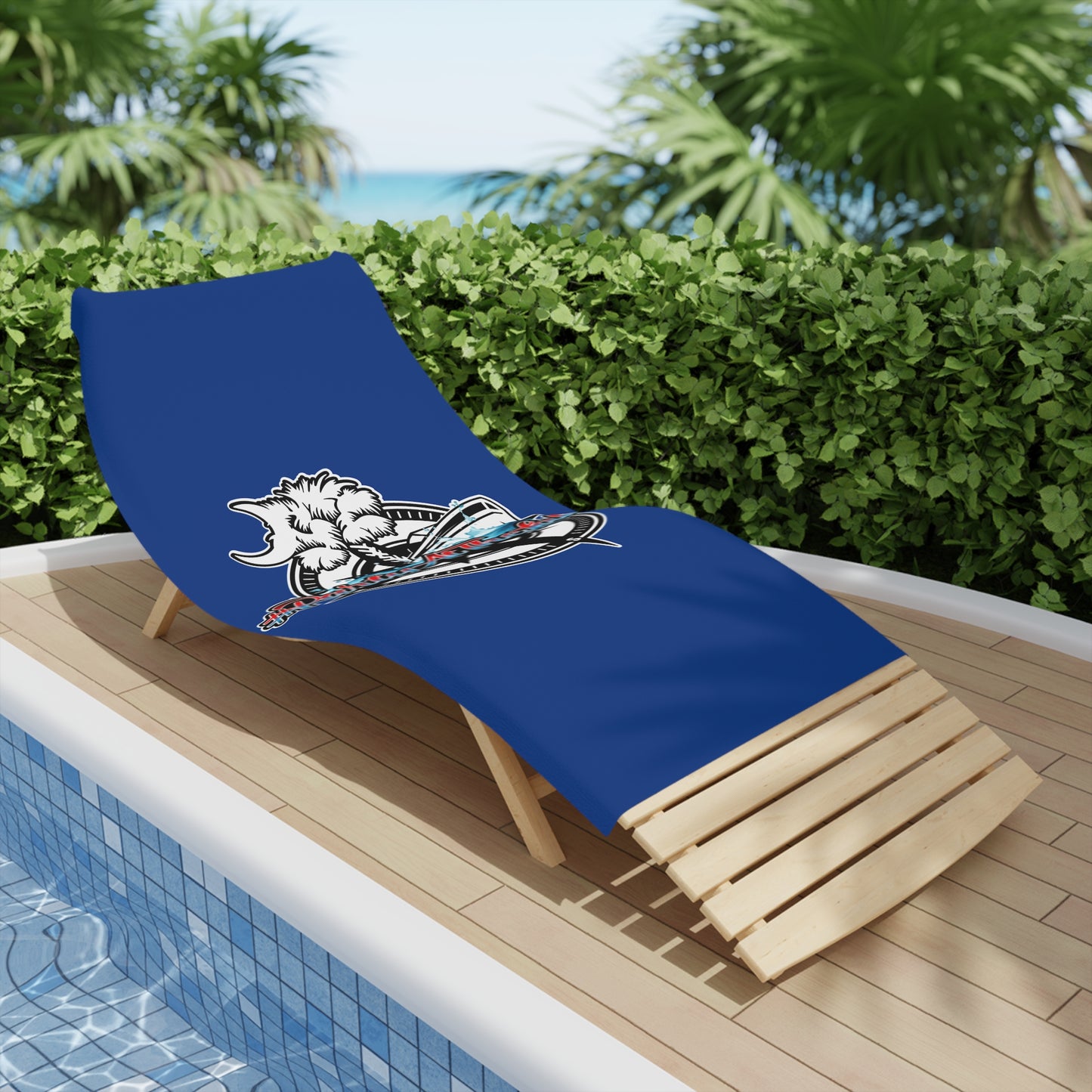 #PartyAtTheLake Beach Towel - Fun Summer Essentials for Lake Lovers