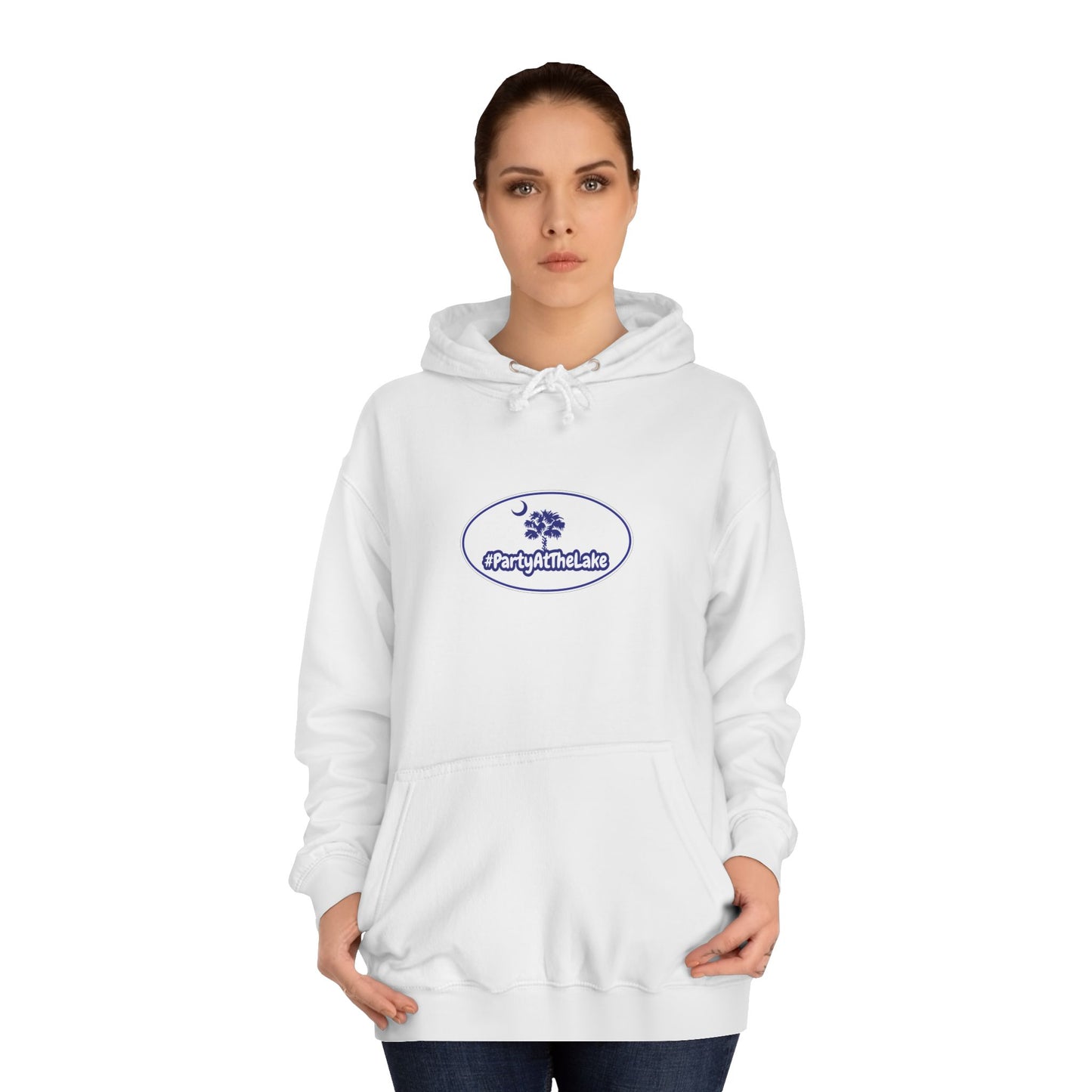 Unisex College Hoodie with Artistic Design | Perfect for Students & Casual Wear