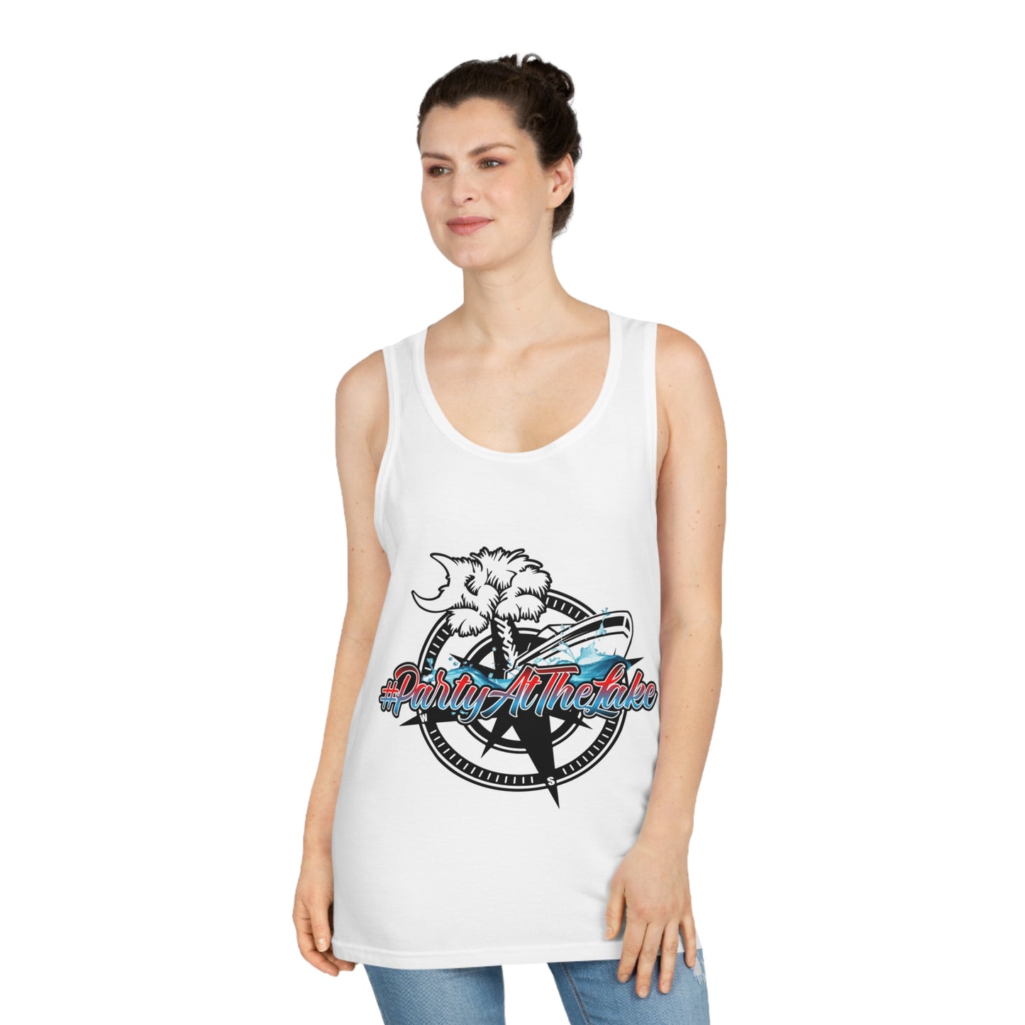 Adventure Awaits Unisex Softstyle™ Tank Top - Perfect for Summer Exploration