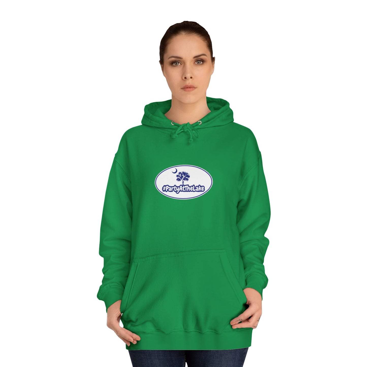 Unisex College Hoodie with Artistic Design | Perfect for Students & Casual Wear