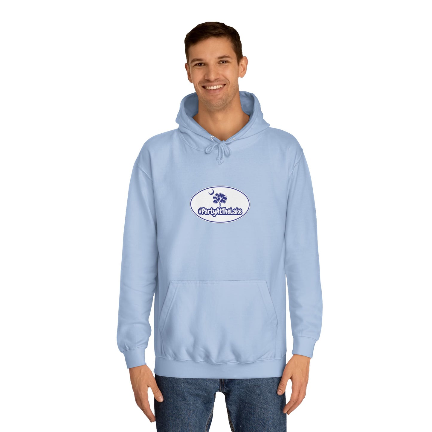 Unisex College Hoodie with Artistic Design | Perfect for Students & Casual Wear