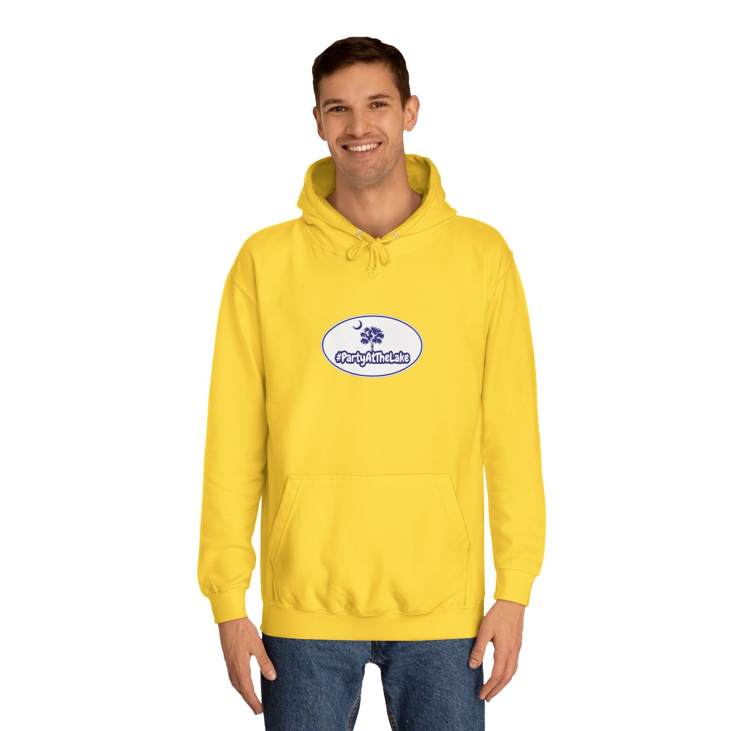 Unisex College Hoodie with Artistic Design | Perfect for Students & Casual Wear
