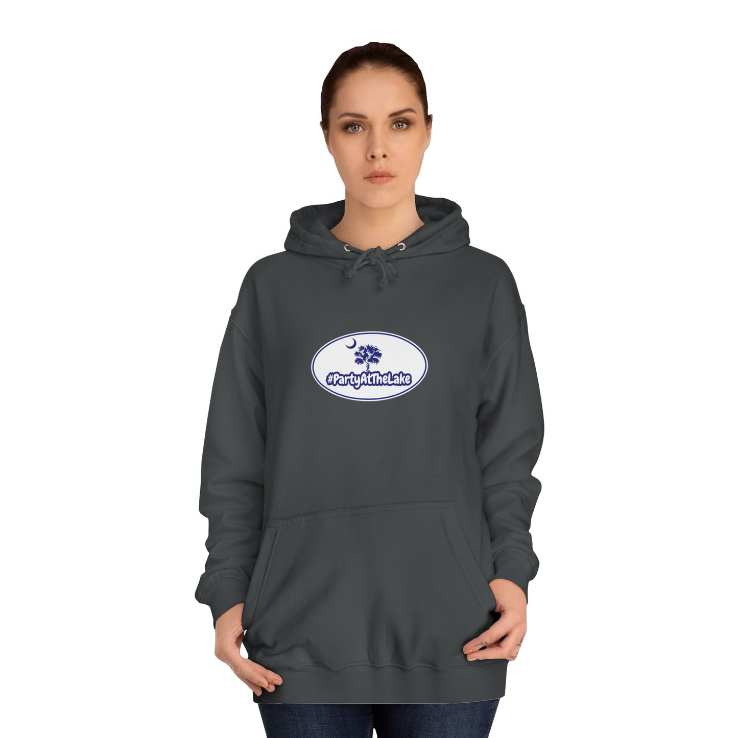 Unisex College Hoodie with Artistic Design | Perfect for Students & Casual Wear