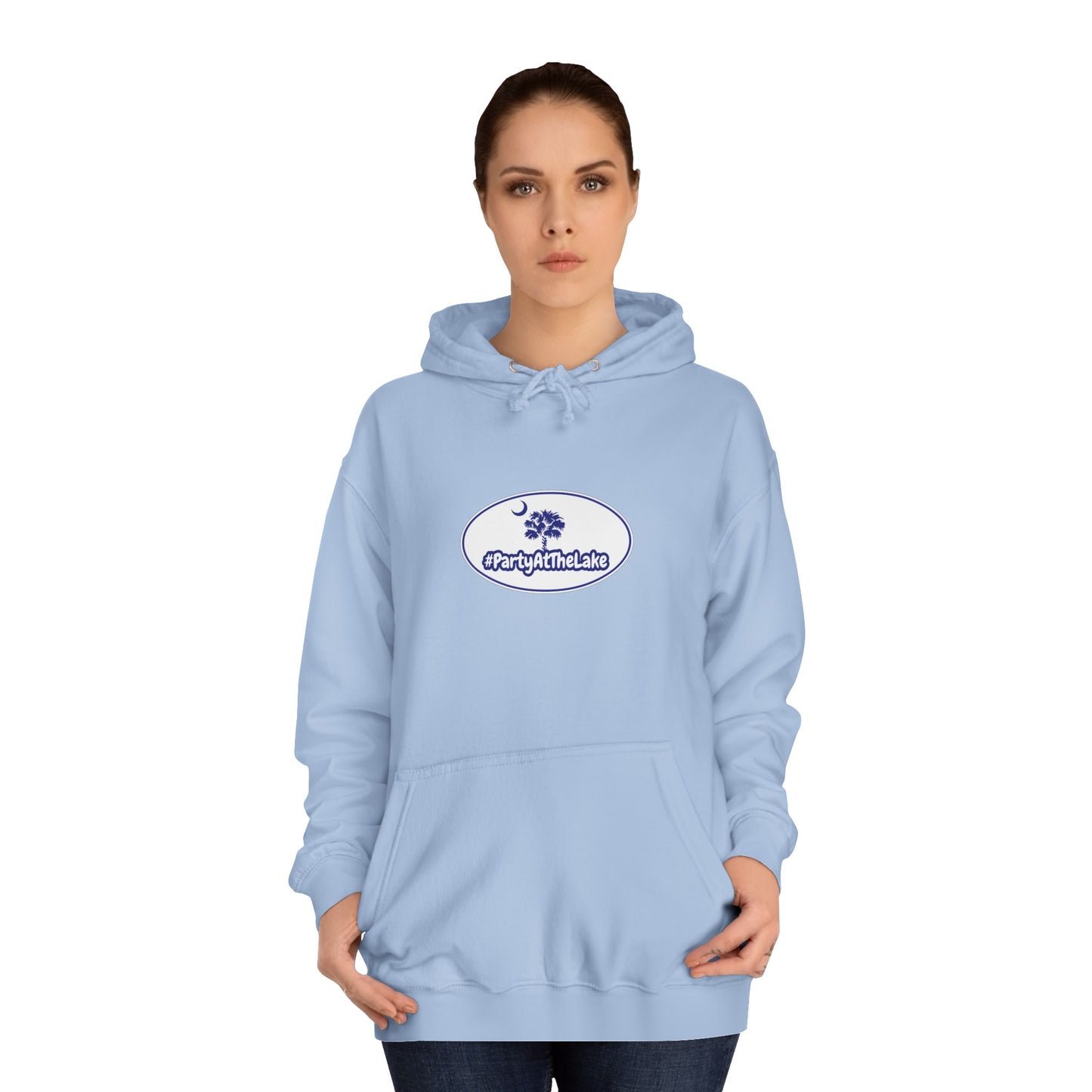 Unisex College Hoodie with Artistic Design | Perfect for Students & Casual Wear