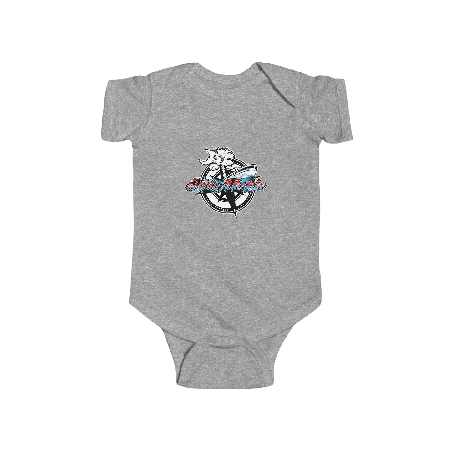 Patriotic Infant Bodysuit - 'America' Peace Sign - Ideal for 4th of July and Celebrations