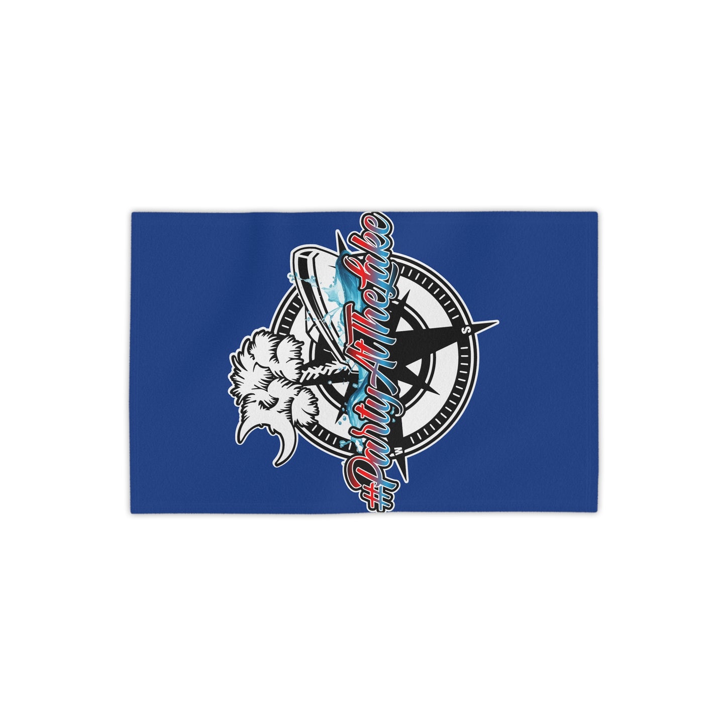 #PartyAtTheLake Beach Towel - Fun Summer Essentials for Lake Lovers