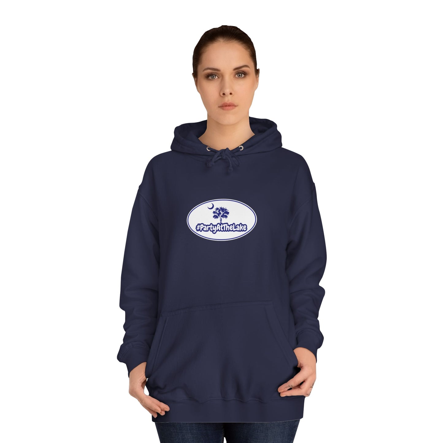 Unisex College Hoodie with Artistic Design | Perfect for Students & Casual Wear