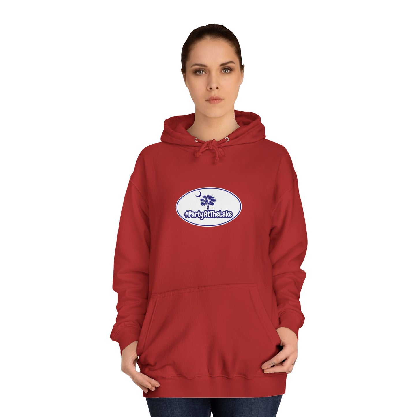 Unisex College Hoodie with Artistic Design | Perfect for Students & Casual Wear