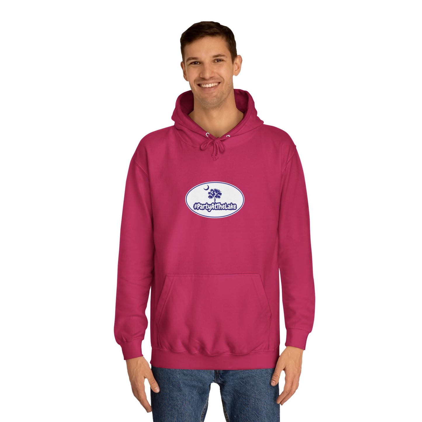 Unisex College Hoodie with Artistic Design | Perfect for Students & Casual Wear
